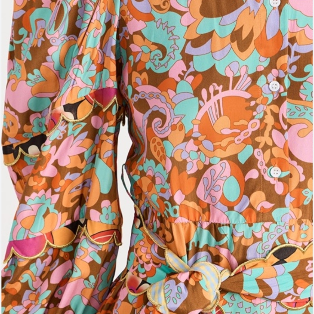 Celia B Gualda Dress Size XL New With Tags - Picture 4 of 5